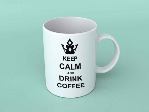 Cani de Cafea - Cana personalizata - Keep calm and drink coffe 1