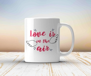 Cani Romantice - Cana personalizata - Love is in the air