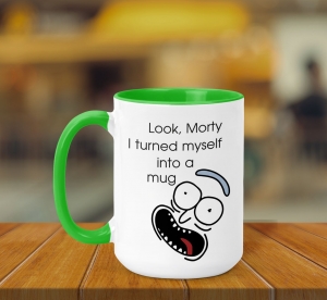 Cani funny - Cana Personalizata - Mug Rick
