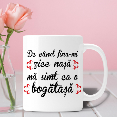 Cani Familie - Cana Personalizata - Nasa Bogatasa