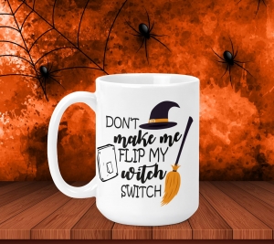 Cani Halloween - Cana Personalizata Halloween - Witch Switch
