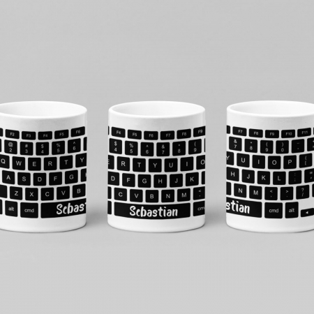 Cana Personalizata - Tastatura + Nume [1]