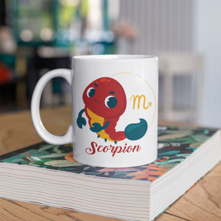 Cani personalizate - Cana Personalizata Zodie - Scorpion