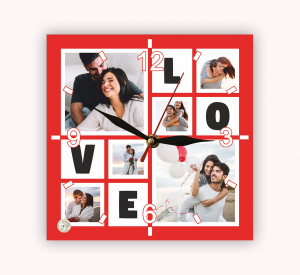 Ceas Personalizat - Ceas Sticla Personalizat - Love
