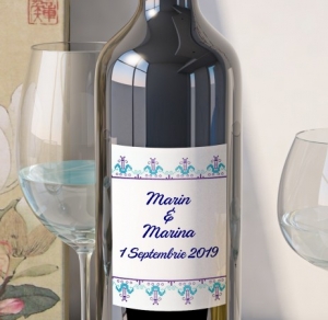 Etichete Personalizate Pentru Nunta - Eticheta Personalizata - Traditional 6