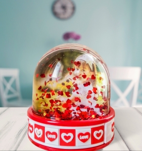 Cadouri de Valentine's Day - Glob Foto Rotund Led - Love 2 GL121