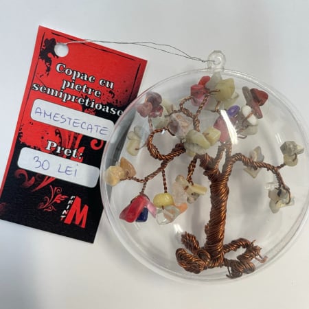 Glob pentru brad cu pietre semipretioase - Amestecate 021 [1]