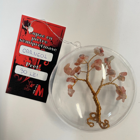 Glob pentru brad cu pietre semipretioase - Carneol 017 [1]