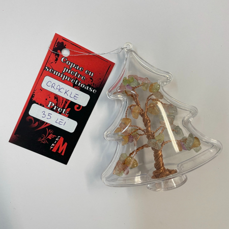 Glob pentru brad cu pietre semipretioase - Crackle 031 [1]