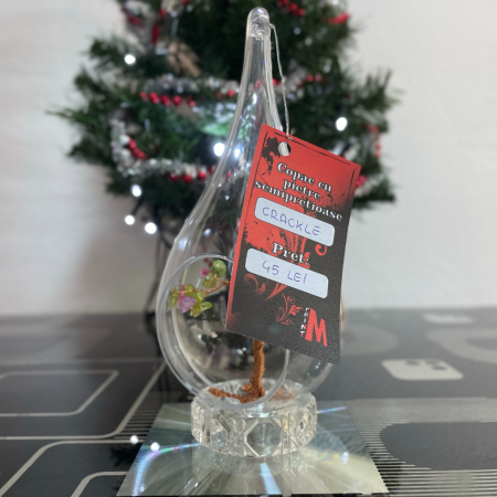 Glob pentru brad cu pietre semipretioase - Cipsuri crackle 039 [1]