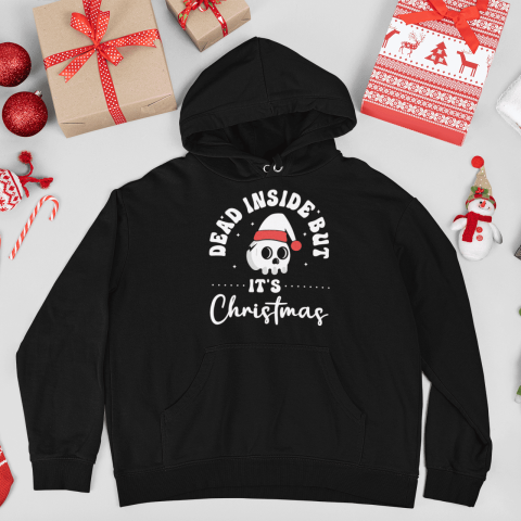 Hanorac Personalizat - Dead inside but it's christmas [2]
