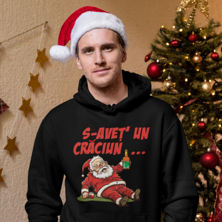 Cadouri De Sezon - Hanorac Personalizat - S-avet' un Craciun...