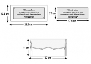Invitatie de botez delicata alba cu flori - cod 5338 [2]