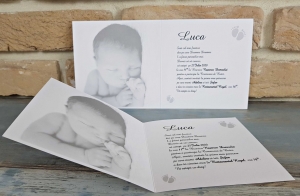 Invitatie de botez amuzanta cu poza - cod 8052 [1]