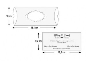 Invitatie de botez vintage crem / bej cu model auriu - cod 5505 [5]