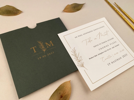 Invitatie de nunta eleganta - cod 12261 [2]