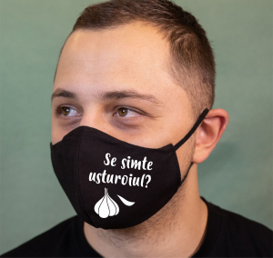 Masti Personalizate - Masca Personalizata - Se Simte Usturoiul?