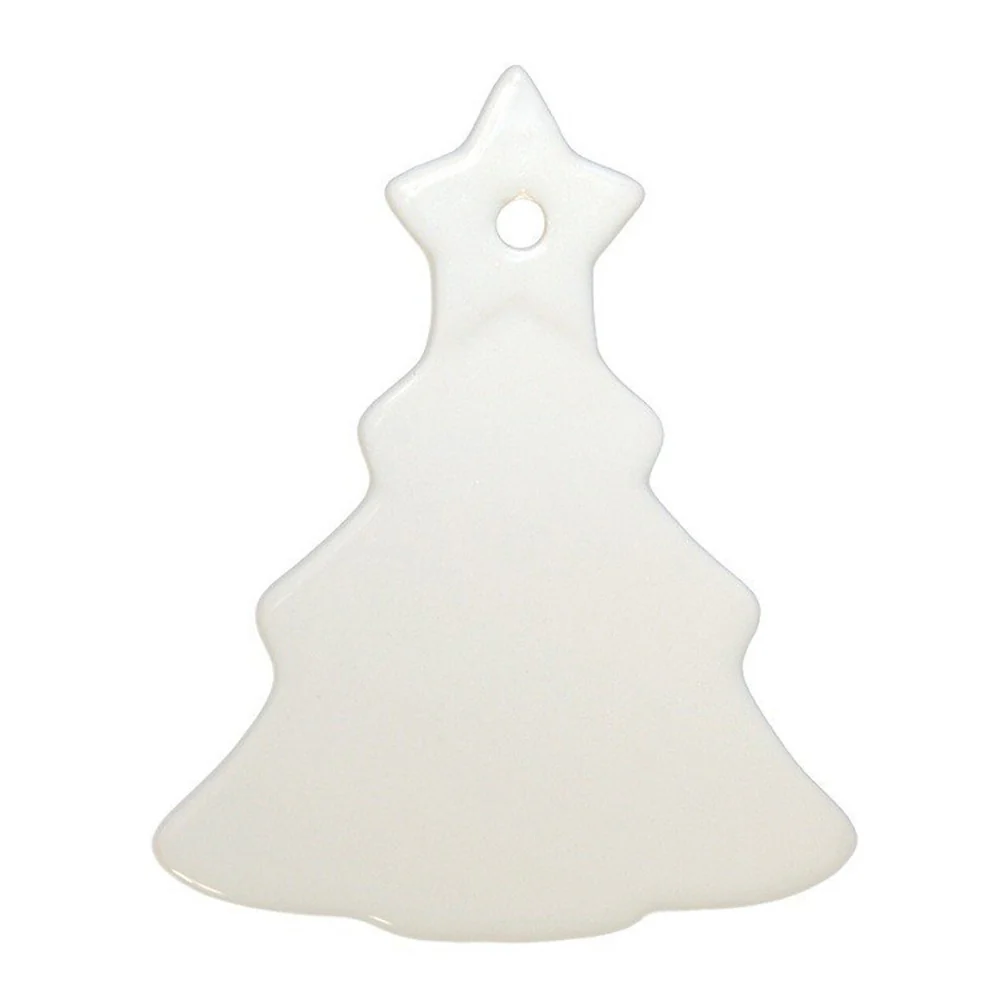 Ornament ceramica pentru brad personalizat - In forma de brad [4]
