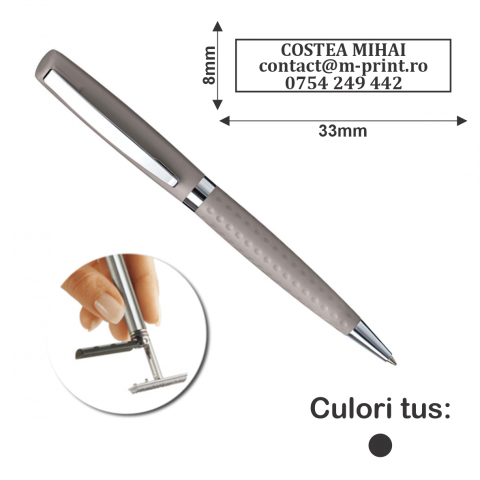 Tipuri de stampile - Pix cu stampila - Heri Classic G Light 6401