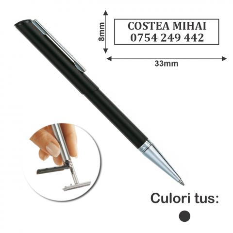 Tipuri de stampile - Pix cu stampila - Heri Diagonal 3021