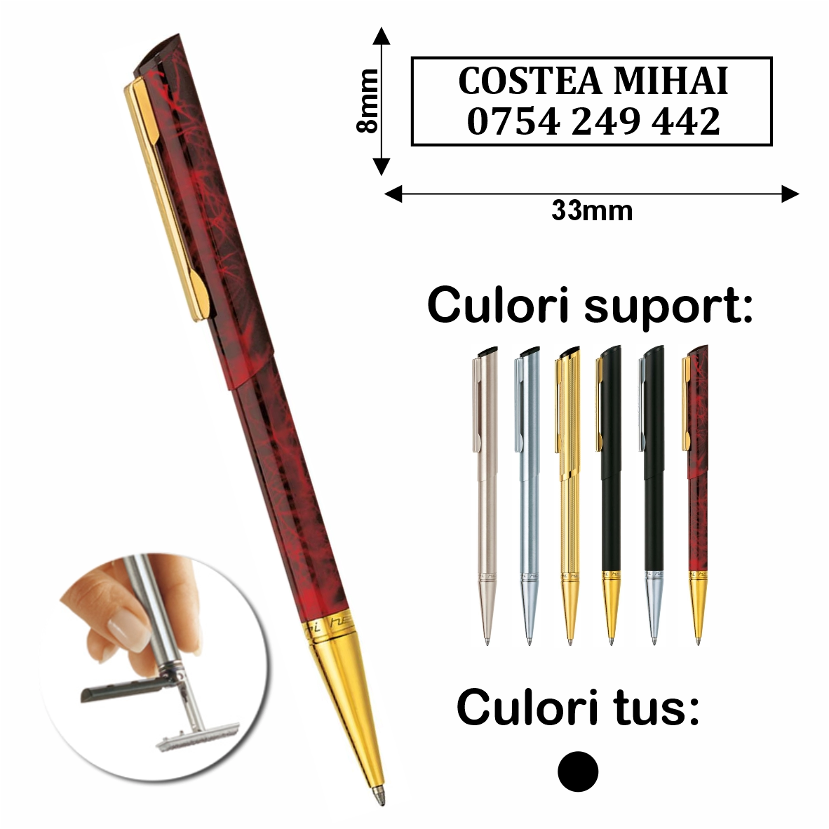 Pix cu stampila - Heri Diagonal 3089