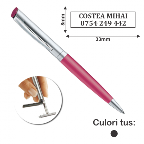 Tipuri de stampile - Pix cu stampila - Heri Diagonal Color 6042