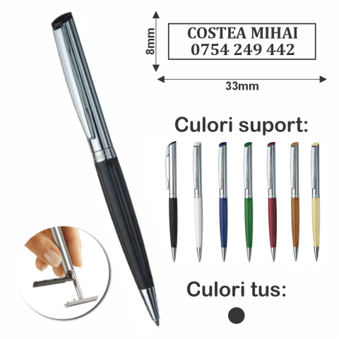 Stampile pix - Pix cu stampila - Heri Diagonal Wave