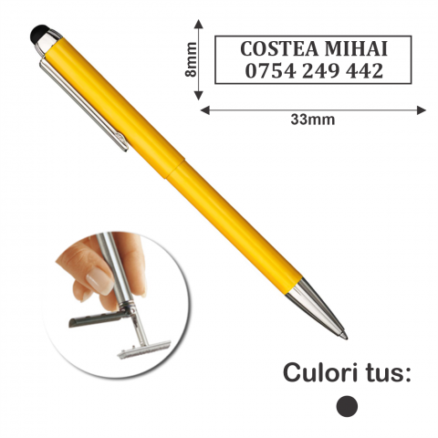 Tipuri de stampile - Pix cu stampila - Heri Stamp & Touch 3307