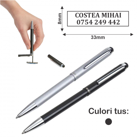 Tipuri de stampile - Pix cu stampila - Pen Stamp Touch