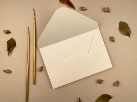 Plic Invitatii Nunta sau Botez - D 14x21 Ivory [1]