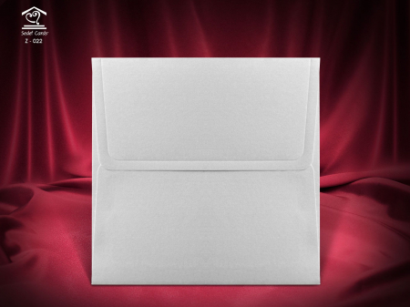 Nunta - Plic Invitatii Nunta sau Botez - Z022 Argintiu