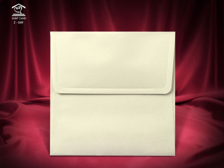 Nunta - Plic Invitatii Nunta sau Botez - Z049 Crem