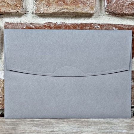 Nunta - Plic Invitatii Nunta sau Botez - Z9144 argintiu mat