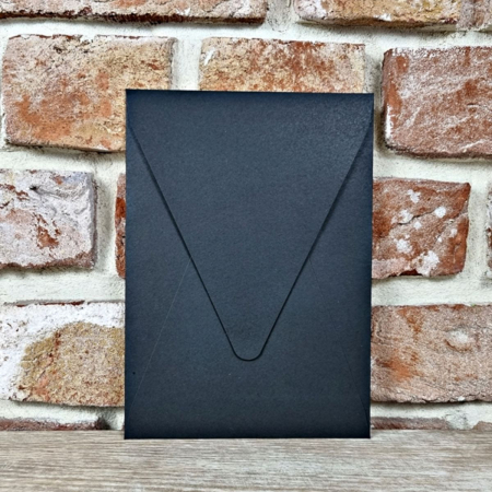 Nunta - Plic Invitatii Nunta sau Botez - Z9192 negru