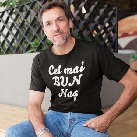 Lichidari de stoc - Promotie Tricou Barbat S Personalizat - Cel mai bun nas
