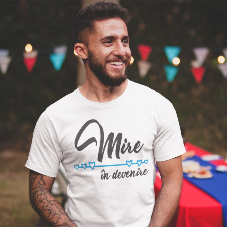 Lichidari de stoc - Promotie Tricou Barbat XL Personalizat - Mire in Devenire
