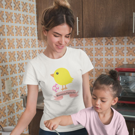 Lichidari de stoc - Promotie Tricou Dama M Personalizat - Mamica fericita