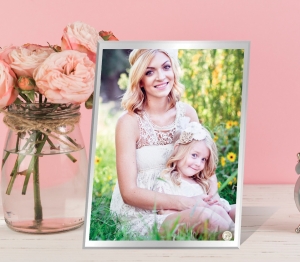 Rame Foto Personalizate - Rama De Sticla Cu Oglinda Personalizata 2
