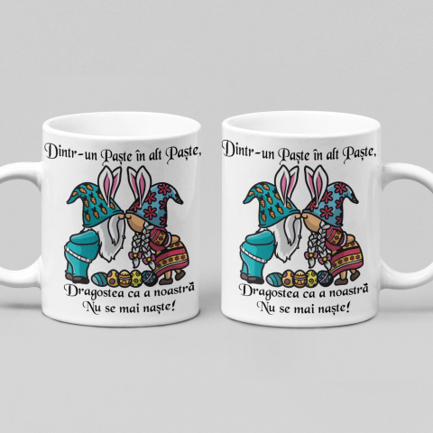 Set 2 Cani Personalizate - Dragoste ca a noastra nu se mai naste   [1]
