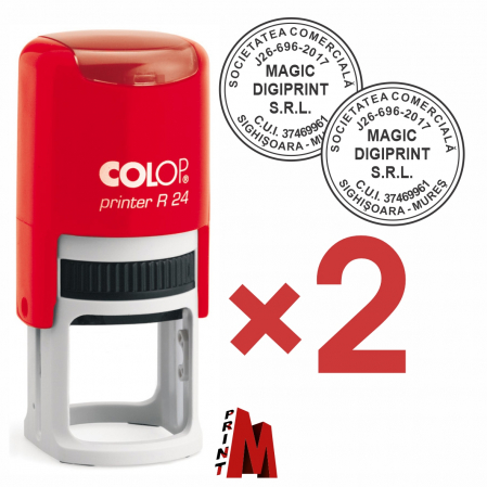 Seturi De Stampile - Pachet 2 Stampile Printer R24