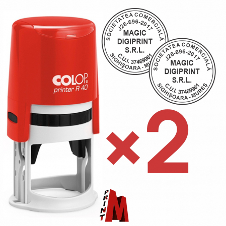 Seturi De Stampile - Pachet 2 Stampile Printer R40