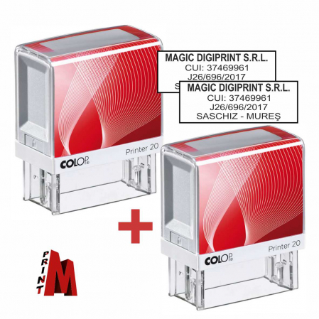 Seturi De Stampile - Set de 2 Stampile Printer 20