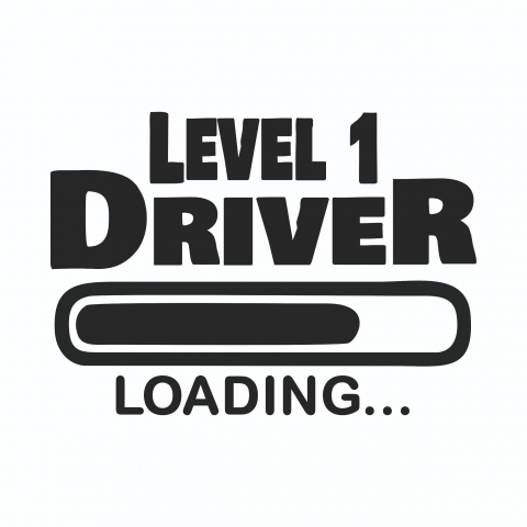 Sticker Auto - Level 1 Driver [1]