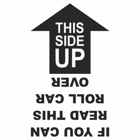 Sticker Auto - This side UP [1]