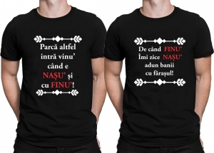 Set 2 Tricouri Personalizate - Nasu si Finu [3]