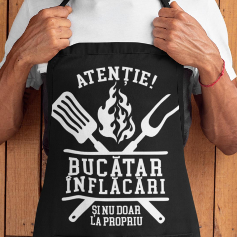 Sort Personalizat - Atentie! Bucatar in flacari [1]