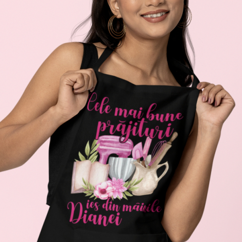 Sorturi Personalizate - Sort Personalizat - Cele mai bune prajituri ies din mainile + Nume