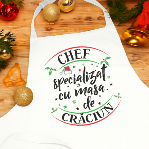 Sort Personalizat Craciun - Chef specializat in masa de craciun [1]