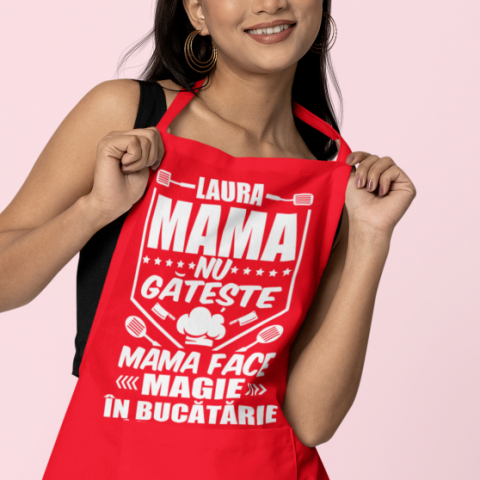 Sort Personalizat - Mama face magie in bucatarie + nume [1]