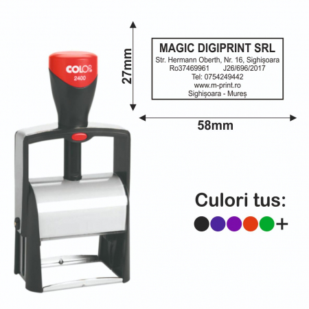 Tipuri de stampile - Stampila Classic Line - 2400